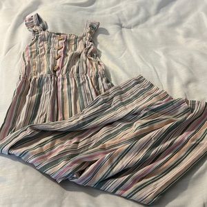 Super cute Art Class striped romper